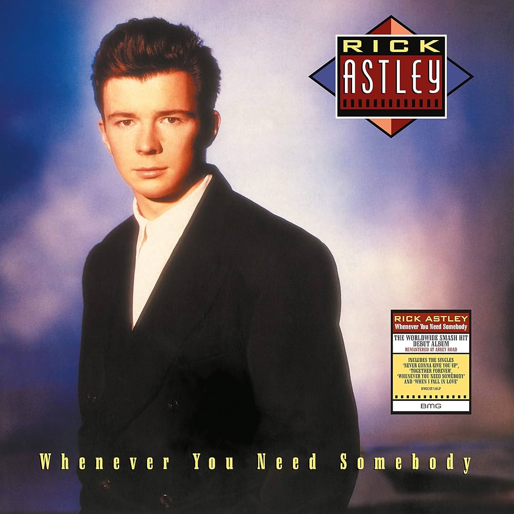 Rick Astley - Whenever You Need Somebody (Vinyl LP)