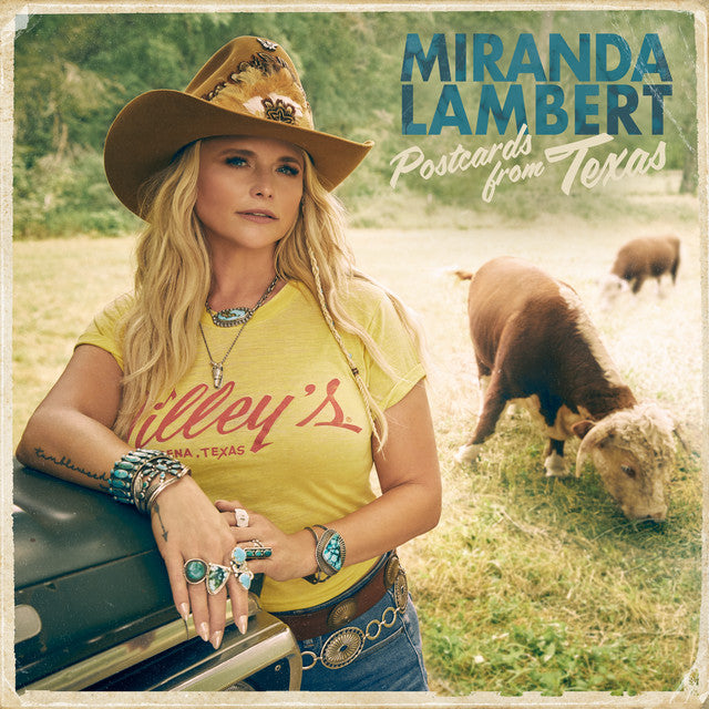 Miranda Lambert - Postcards From Texas (Blue Vinyl 2LP)